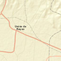 Unión de Reyes Street Map