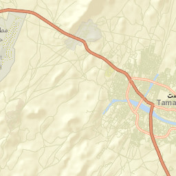 Tamanrasset Street Map