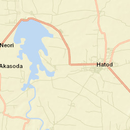 Hatod Street Map