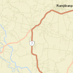 Ramjibanpur Street Map