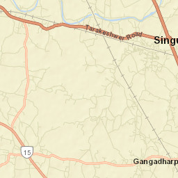 Gangadharpur Street Map