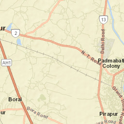Ramnagar Street Map