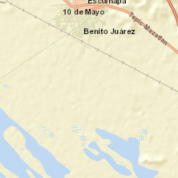 Escuinapa Street Map