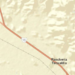 Tecualilla Street Map