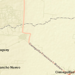 Cieneguillas Street Map