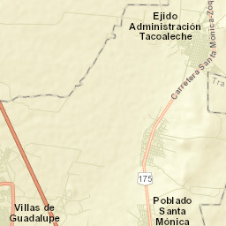 Tacoaleche Street Map