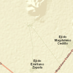Magdaleno Cedillo Street Map