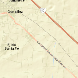 González Street Map