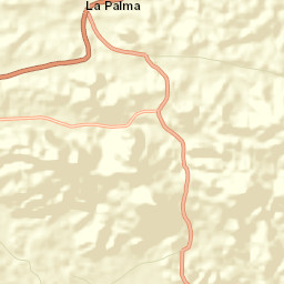 Municipio de La Palma Street Map