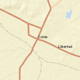 Colón Street Map
