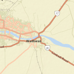 Wadhwan Street Map