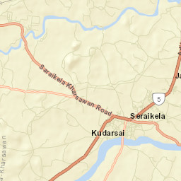 Saraikela Street Map
