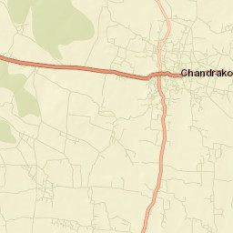 Chandrakona Street Map