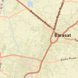 Madhyamgram Street Map
