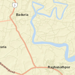 Baduria Street Map