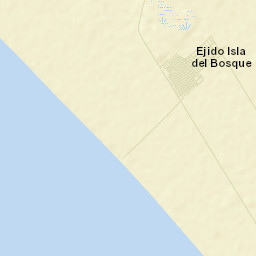 Isla del Bosque Street Map