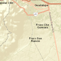 Martínez Domínguez Street Map