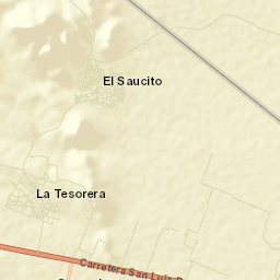 La Tesorera Street Map