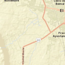 Ciudad Mante Street Map