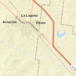 Ursulo Galván Street Map