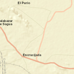 Encrucijada Street Map