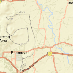 Indore Street Map