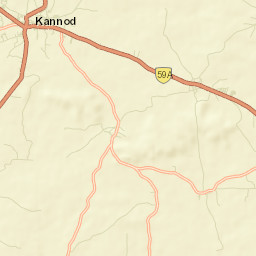 Kannod Street Map