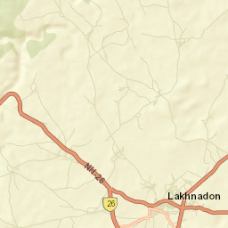 Lakhnadon Street Map
