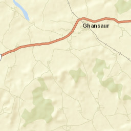 Ghansor Street Map