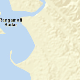 Rangamati Street Map