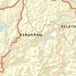 Cao Bằng Street Map