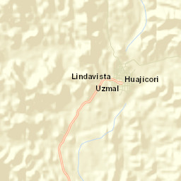 Huajicori Street Map