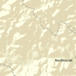 Susticacán Street Map