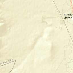 San Jerónimo Street Map