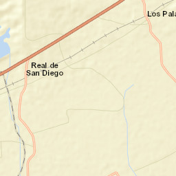 Los Palacios Street Map
