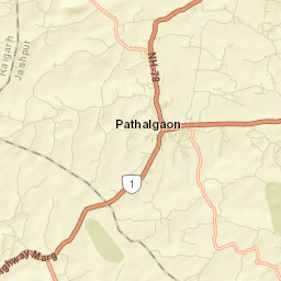Pathalgaon Street Map