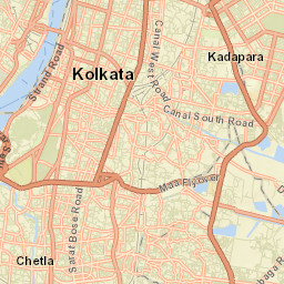 Kolkata Street Map