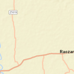 Raojān Street Map