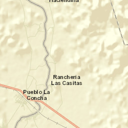 La Concha (La Concepción) Street Map