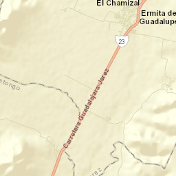 Ermita de Guadalupe Street Map