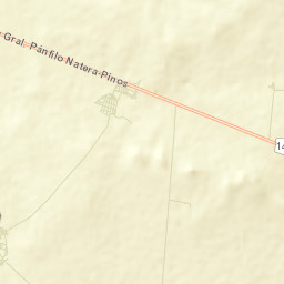 Bajío de San Nicolás Street Map