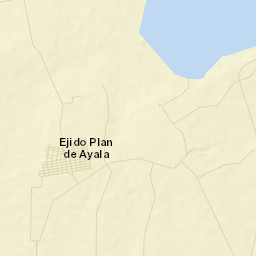 Plan de Ayala Street Map