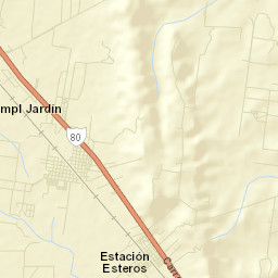 Esteros Street Map