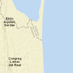 Lomas del Real Street Map