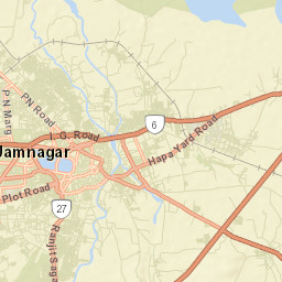 Jamnagar Street Map