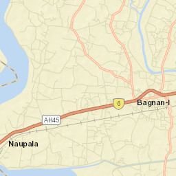 Bagnan Street Map