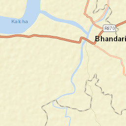 Bhāndāria Street Map