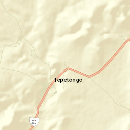 Tepetongo Street Map