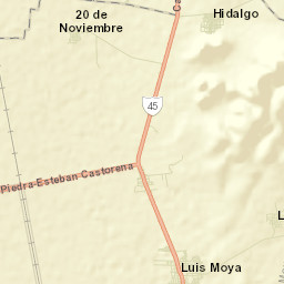 Luis Moya Street Map