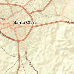 Municipio de Santa Clara Street Map